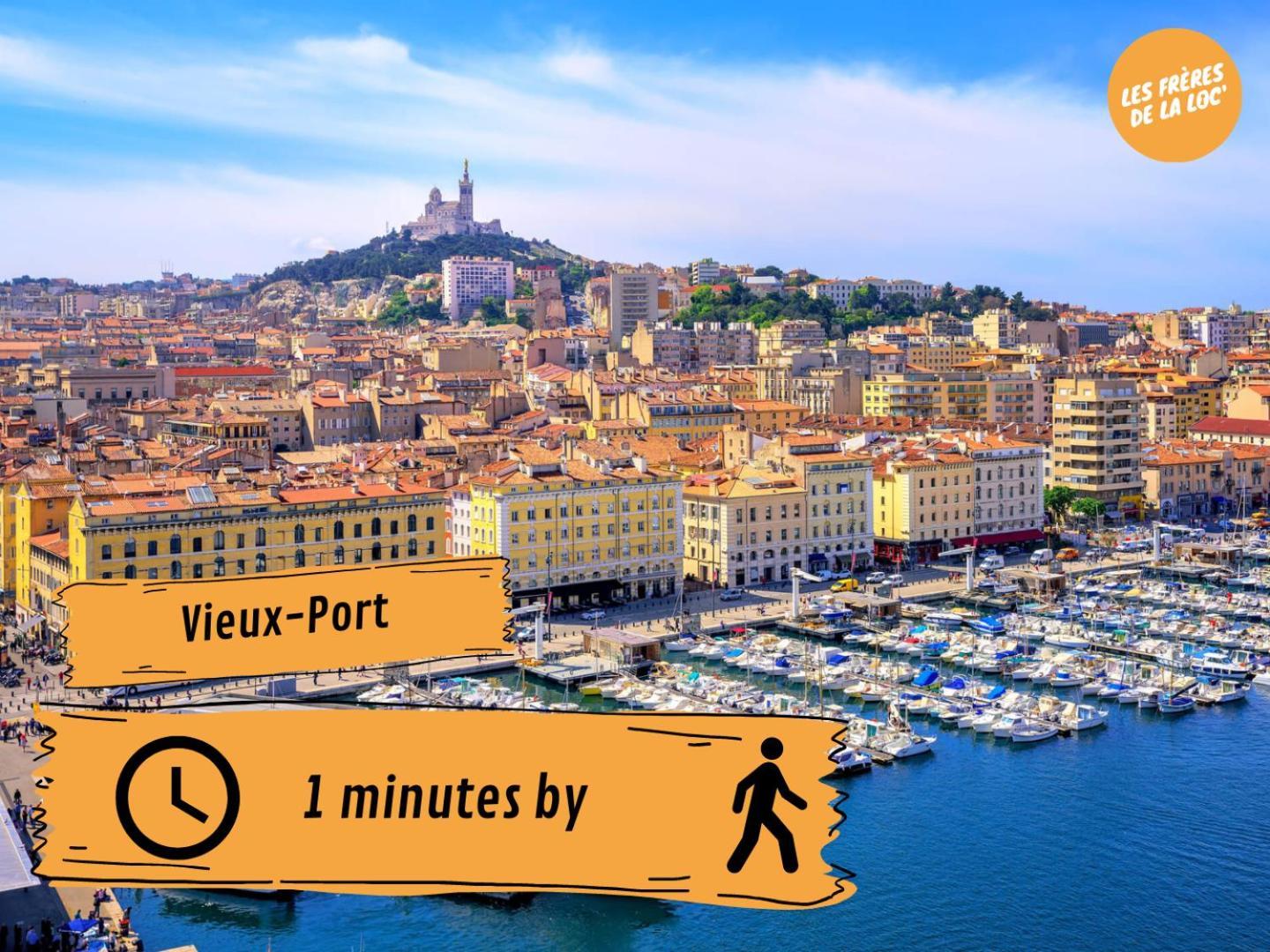 La Merveille Du Port - Spacieux & Lumineux - Les Freres De La Loc' * Marseille
